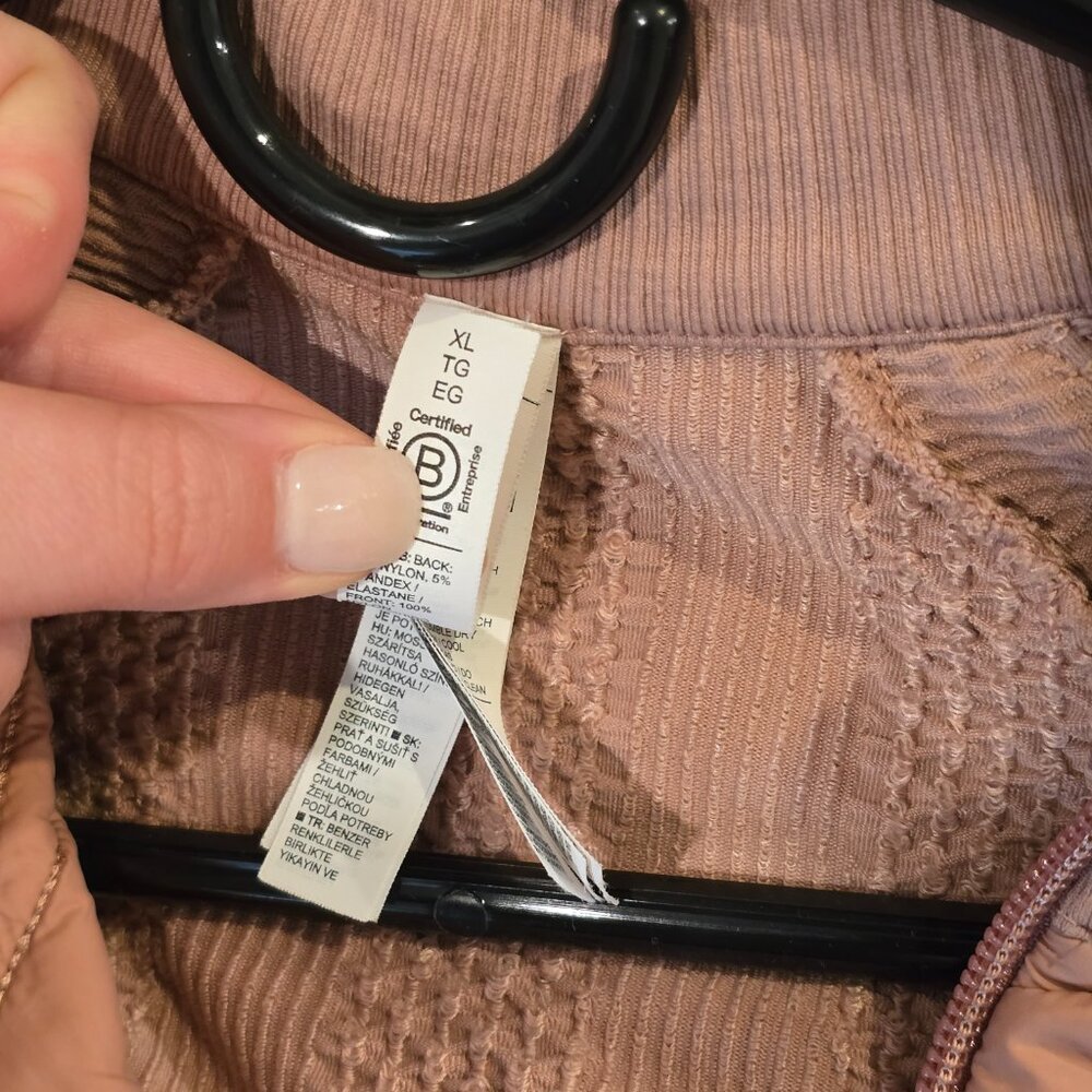 Athleta Flurry Force Insulated Primaloft Jacket II (Dusty Pink) - Picture 5 of 6
